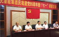 G22恒峰集团召开庆祝建党95周年暨“七一”表彰大会